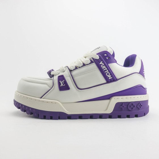 Louis Vuitton Trainer Maxi white and purple 1ACPQ4