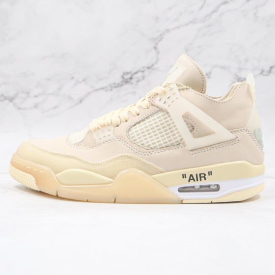 Jordan 4 Retro Off-White Sail  CV9388-100