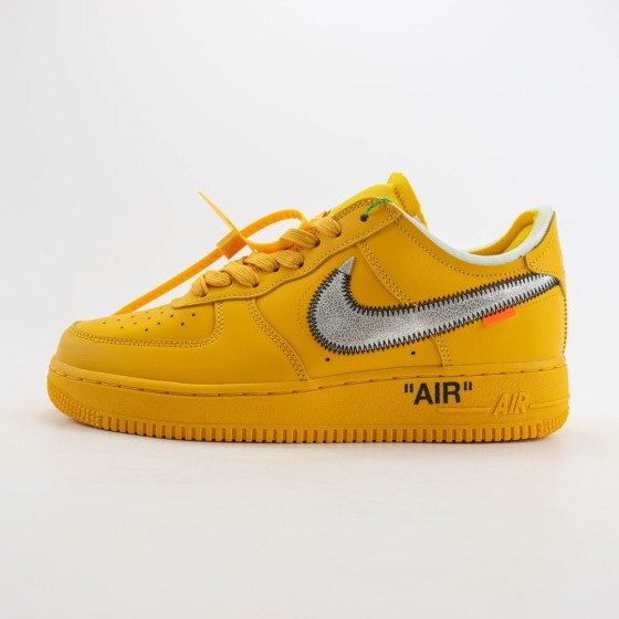 Nike Air Force 1 Low Off-White ICA University Gold DD1876-700