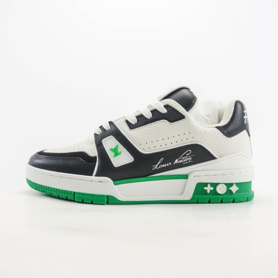 Louis Vuitton Trainer Green 1ADDY3