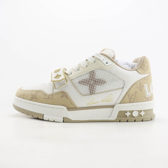 Louis Vuitton Trainer Beige White 1A9ZC3 / 1A9ZC2 / 1A9ZC5