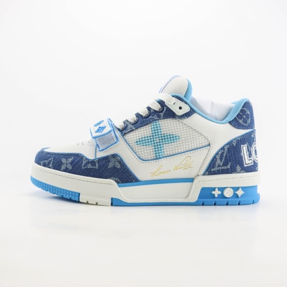Louis Vuitton Trainer Monogram Denim 1A9ZIH/1A9ZI6