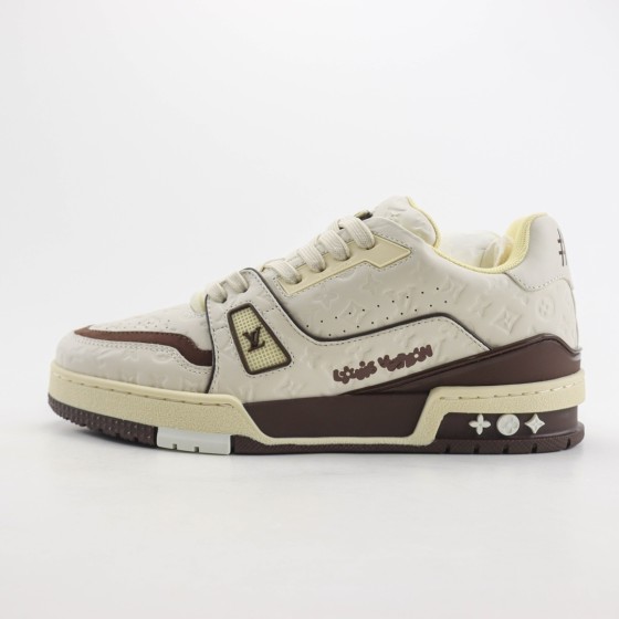 Louis Vuitton by Tyler, the Creator LV Trainer White Mocha 1ACR5K