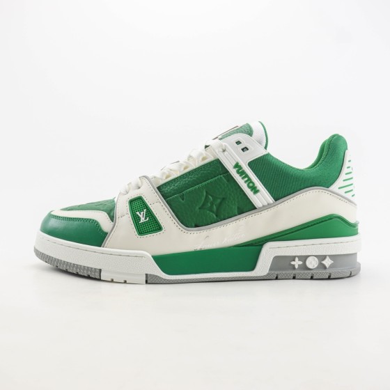 Louis Vuitton Trainer Green 1ADHRB