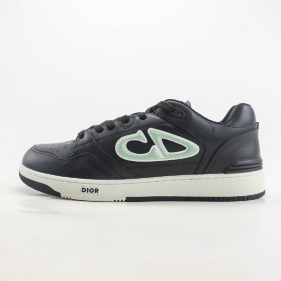 Dior x Stone Island B57 Low Sneaker Black Light Green 3SN318ZDL_H966