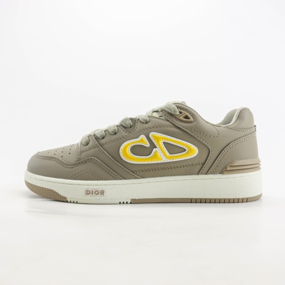 Dior x Stone Island B57 Low Sneaker Gray Yellow 3SN318ZDL_H822