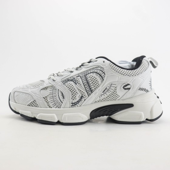 Dior Chrono Sneaker White KCK414TRM_S19W