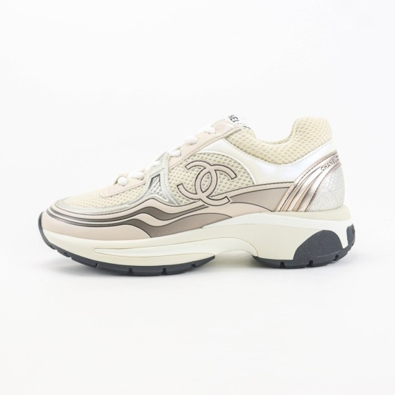 Chanel Wmns Sneaker 'Ivory Silver' G45077 B13308 NP518