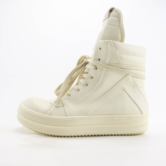 Rick Owens Porterville Mega Geobasket High Milk RU01E5868 LCO 1111